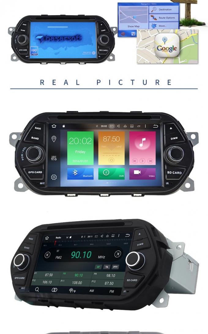 Ακουστικός στερεοφωνικός DVD φορέας αρρενωπά 8,0 αυτοκινήτων με MP3 MP5 για τη Φίατ Eaga νέο