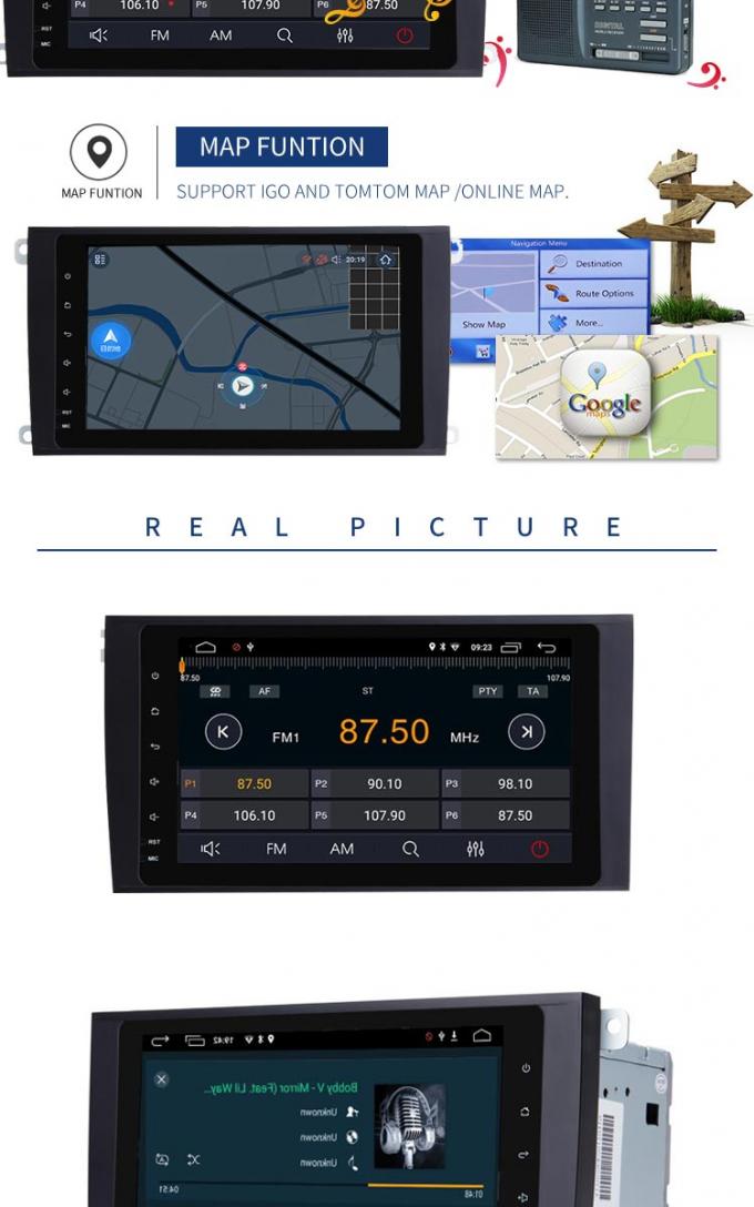 Φορέας Dvd αυτοκινήτων χαρτών ΠΣΤ MP4 MP3 DTV Navitel Igo με το σύστημα ναυσιπλοΐας